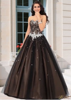 Sweetheart Ball Gown Prom Dress with Beading – Elegant Lace-Up Floor-Length Evening Dress UK