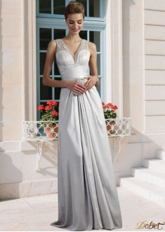 Beaded Long Satin Prom Dress with Straps – Elegant A-Line Princess Evening Gown UK