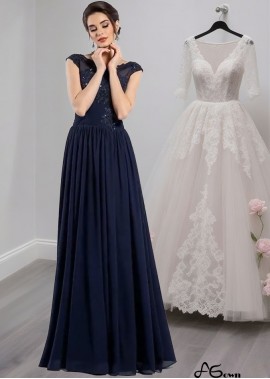 Elegant Sexy Chiffon Mother of the Bride Evening Dress with Beading – Floor Length Sleeveless Gown