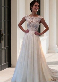 Beach Lace Wedding Dress