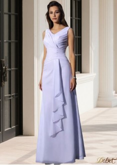 V Neck Chiffon Wedding Dress