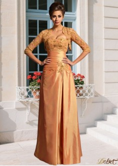Sweetheart Taffeta Mother of the Bride Dress