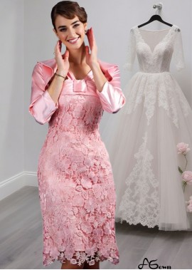 Chic Halter Neck Elastic Satin Mother of the Bride Dress with Lace