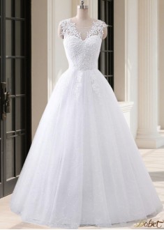 Elegant Tulle Sequin A-Line Ball Gown – Sleeveless Jewel Neck Formal Dress