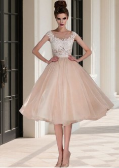 Short Ball Gown Wedding Dress