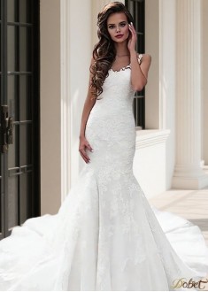 Mermaid Beach Wedding Dress