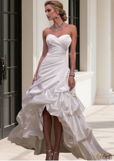 Sweetheart Short Wedding Dress