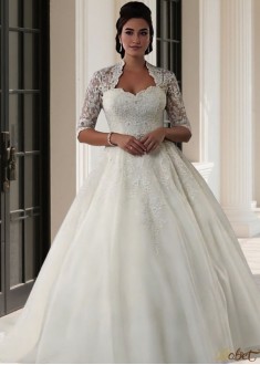 Plus Size Ball Gown Wedding Dress