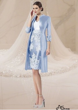 Elegant Short V-Neck Taffeta Mother of the Bride Dress with Jacket