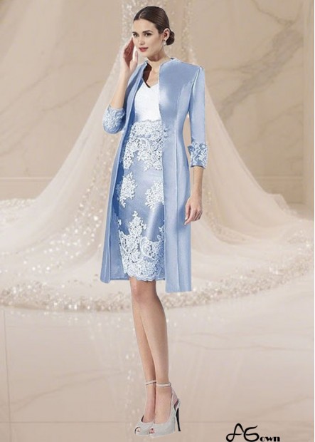 Elegant Short V-Neck Taffeta Mother of the Bride Dress with Jacket