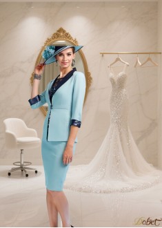 Best Lace Knee-Length Mother of the Bride Outfits UK