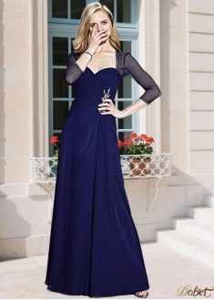 Queen Anne Chiffon Mother of the Bride Dress