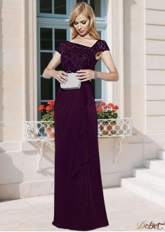 Chiffon Sheath Mother of the Bride Dress