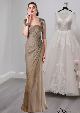 Strapless Net Sheath Mother of the Bride Dresses with Jacket and Appliques