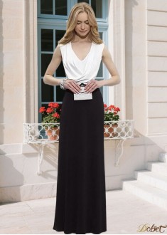 Cowl Neck Chiffon Mother Of The Bride Dress