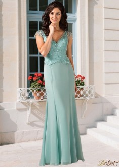 Elegant Chiffon V-Neck Mother of the Bride Dress – Full-Length Sheath with Cap Sleeves