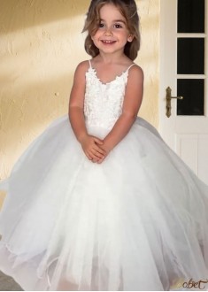Tulle Flower Girl Dresses – Little Girl Gowns for Wedding